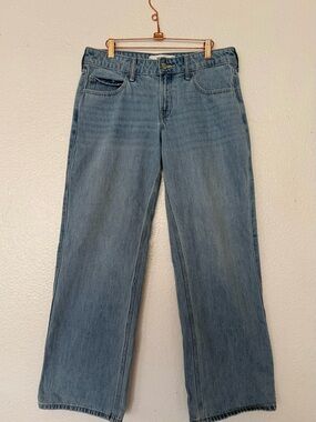 Hollister low-Rise Baggy Jeans women’s size 6L  blue